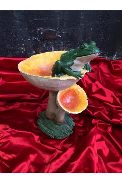 Bonibon Hobi Polyester Mantar Ve Kurbağa Şekerlik