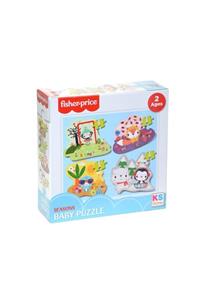 FISHER PRICE 4'lü Bebek Puzzle Seasons - Mevsimler