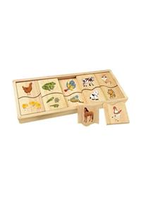 HiQ Toys Yavrusunu Bul Eşleştirme Puzzle