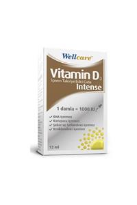 Wellcare Vitamin D3 Dietary Supplement Takviye Edici Gıda