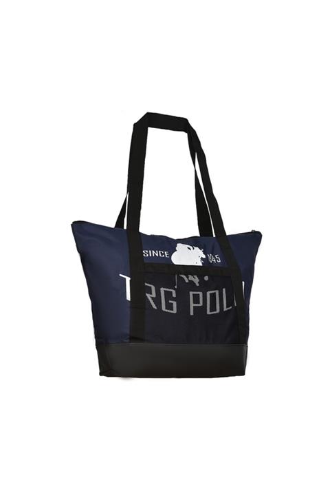 Trg Polo Tote Kadın Çanta, Deri Tabanlı File Cepli Ergonomik Tasarım
