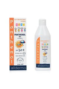 Alldermo Çocuk Güneş Losyonu Spf50 200 ml