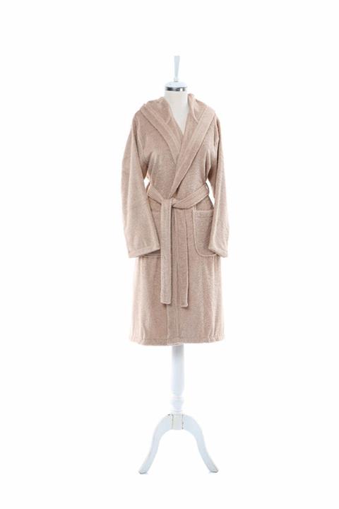 Özdilek Unisex Bej Soft Life Bornoz