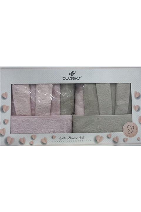 BULTEKS Bornoz Ve Havlu Takımı