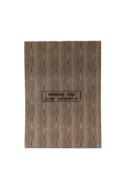 Dilman Sipariş Fişi 3/50 2 N Otokopili