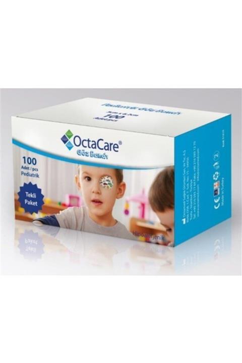 Octacare Erkek Çocuk Göz Kapama Bandı - 5cmx6,2cm -100 Lü Paket
