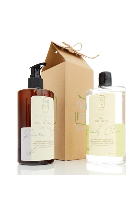 nare nature Doğal Kolonya Ve Sıvı Kastil Sabun Bir Arada