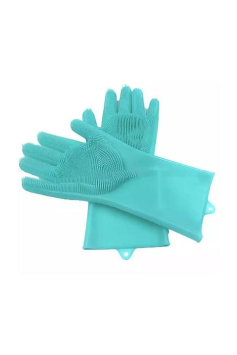 Jet's Home Sihirli Bulaşık Eldiveni Mutfak Banyo Temizleme Fırçası Oto Ev Iş