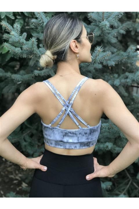 EG Boutique Kadın Gri Spor Sütyeni