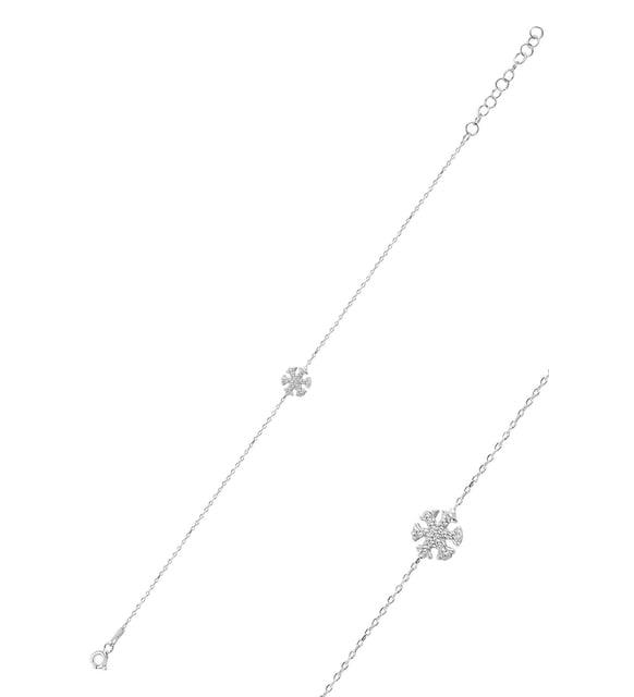 Söğütlü Silver Gümüş Kartanesi Bileklik