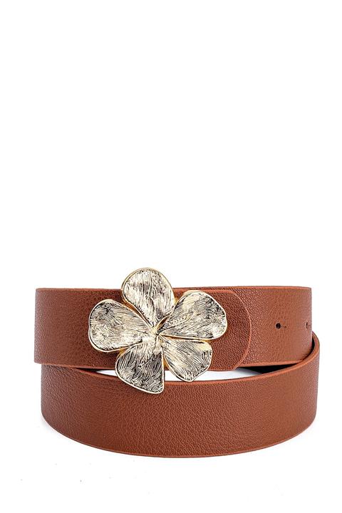 Paçuli Moda Paçuli Kadın Çiçek Motifli Kemer 20073