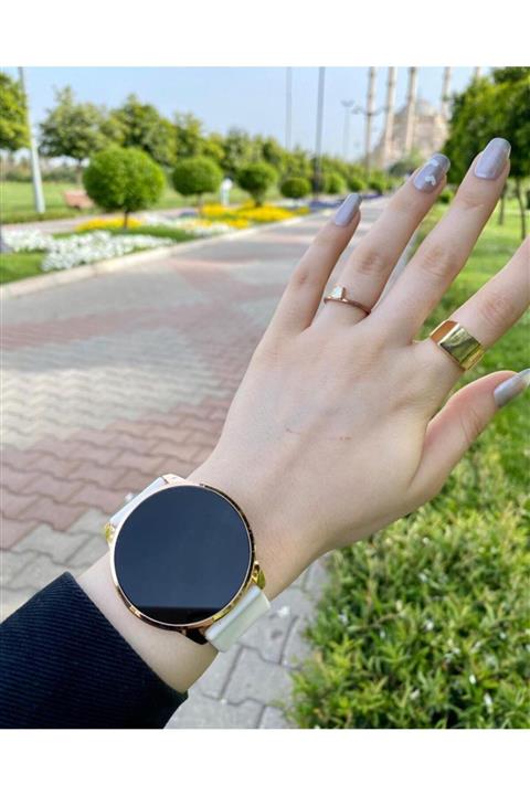 İSTLİV Kadın Dijital Led Silikon Kordon Kol Saati