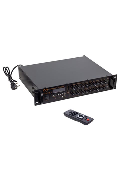 MERTER Magıcvoıce Mv-1217 Usb Bt-uk 6 Zon Anfi Rms 50w*1ch Max 400w +4-16-70-100v Trafolu