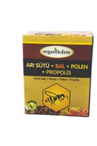 organikdem Arı Sütü  Bal Polen  Propolis 160 gr