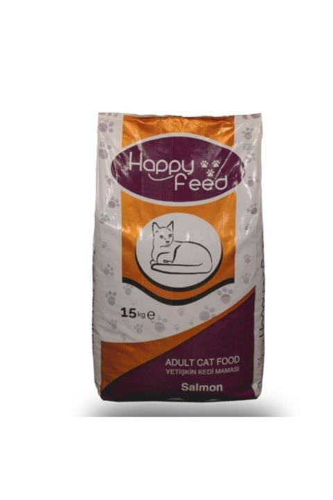Happy Feed Somonlu Yetişkin Kedi Maması