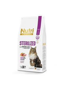 Nutri Feline Somonlu Tahılsız Kısırlaştırılmış Kedi Maması 10kg