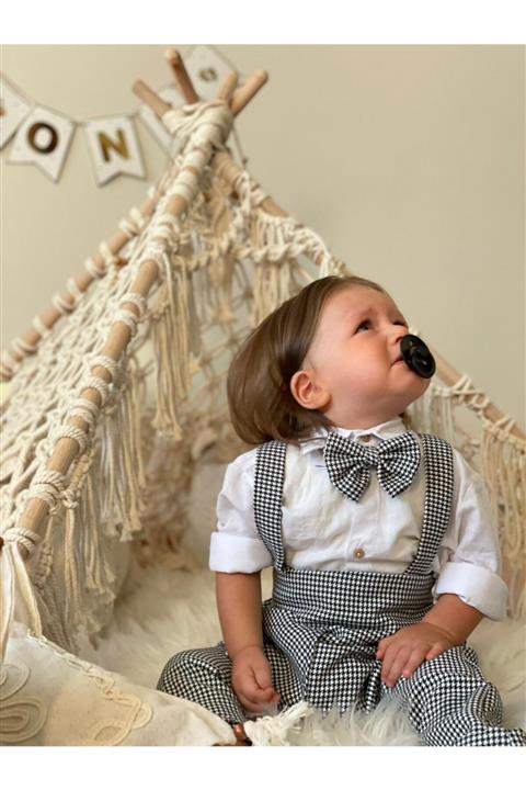 Ares Kids Fashion Kazayağı Slopet Siyah Beyaz