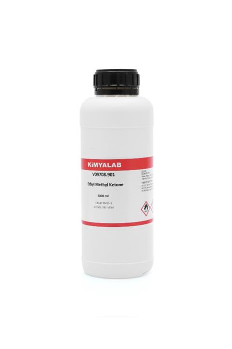 KimyaLab Metil Etil Keton - %99,9 Extra Pure - Methyl Ethyl Ketone- 1l / Pls