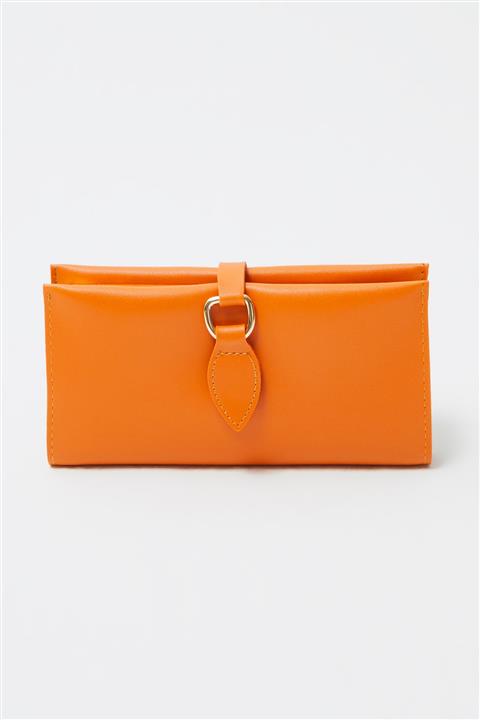 Aqua Di Polo 1987 Kadın Turuncu Cüzdan