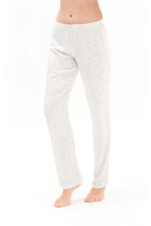 Blackspade Kadın Pijama Altı 50614 Beyaz Baskılı