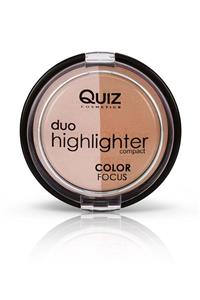 QUIZ Color Focus Duo Highlighter 30 2'li Aydınlatıcı ve Bronzlaştırıcı Seti