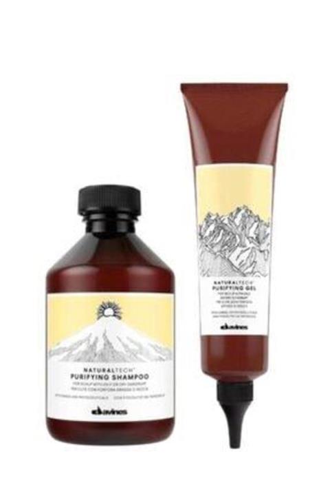 Davines Purifying Kepeğe Karşı Şampuan 250 Ml + Arındırıcı Jel 150 Ml