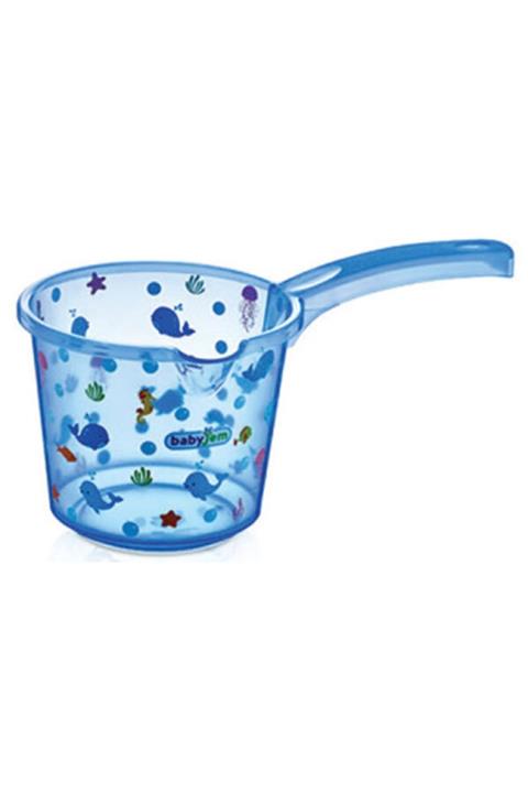 Babyjem Şeffaf Desenli Maşrapa - Mavi