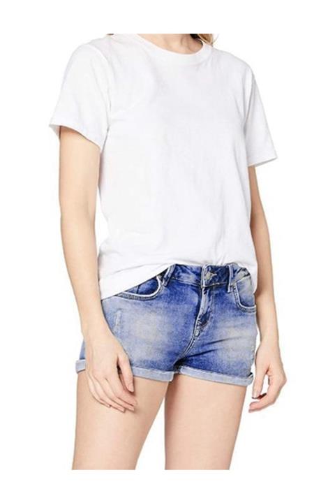 Ltb Kadın Mavi Kot Şort