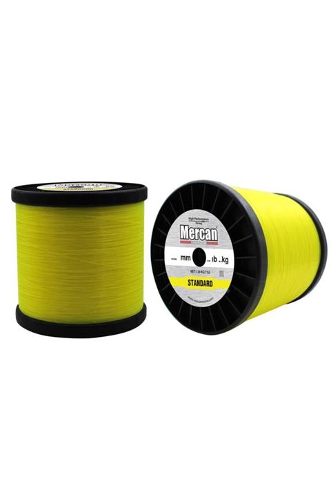 MERCAN MİSİNA Standart Kalite 1kg fosforlu Sarı Bobin Misina