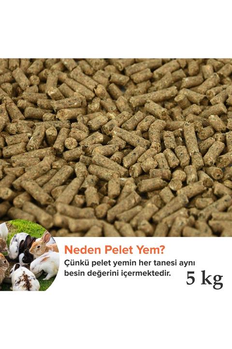 Vixpet Tavşan Ve Guinea Pig Pelet Yemi 5 Kg