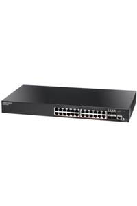 EdgeCore Edge Core Ecs2100-28pp 24 Port Poe 4 Port Sfp Gıgabıt Yönetilebilir Swıtch 370w