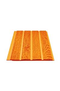 SerProfil Fugalı Açık Meşe Plastik Pvc Duvar Tavan Lambiri / 50 Adet 20cm X 1 Metre - 10 Metrekare