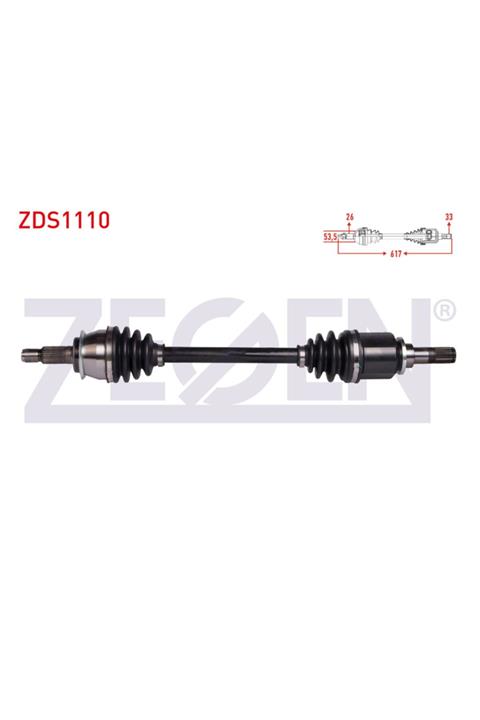 ünlü oto Komple Aks Sol On Mını Cooper (r50,r53) 1.6 A-t Uzunluk 617 Mm 2001-2006