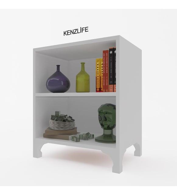Kenzlife Kitaplık Tuğçe 048*030*020 Byz Ayaklı Mutfak Dolabı Banyo Ofis Ayakkabılık Kiler