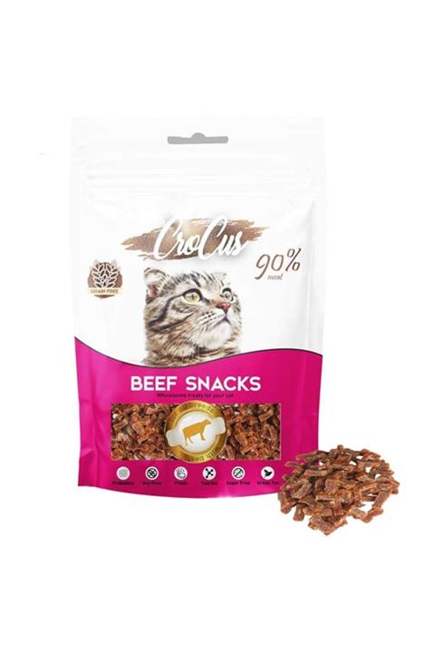 Crocus Snack Biftekli Tahılsız Kedi Ödülü 80 Ggr