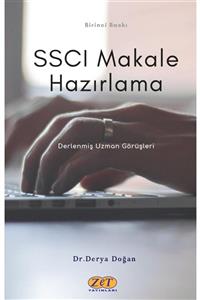 Zet Yayınları Sscı Makale Hazırlama