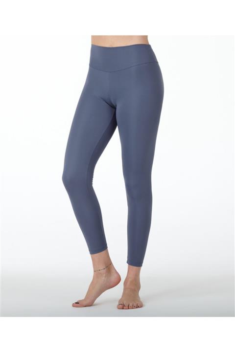 Nui Yoga Petrol Mavisi Yüksek Bel Toparlayıcı Tayt