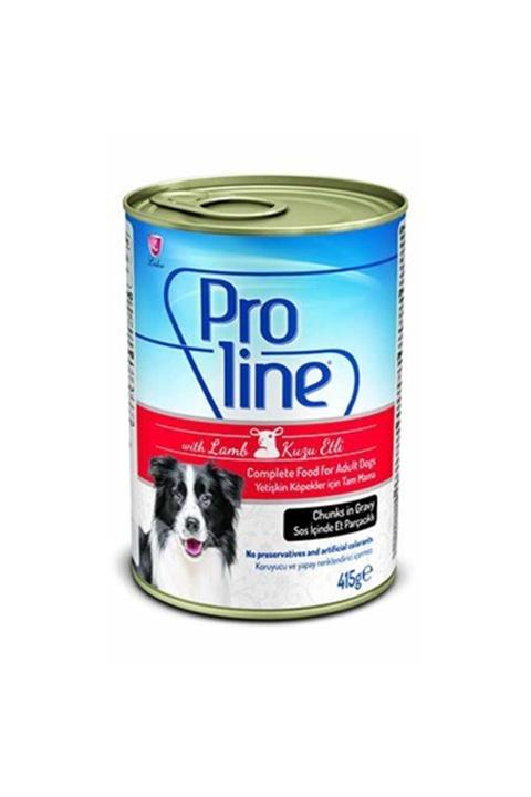 Pro Line Proline Kuzu Etli Sos Içinde Yetişkin Köpek Konservesi 415 Gr