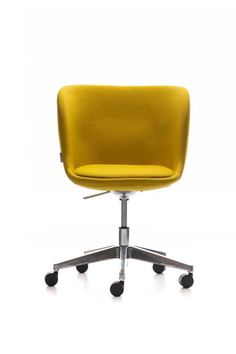 Rapido Say Alüminyum Ayaklı Çalışma Koltuğu - Sarı