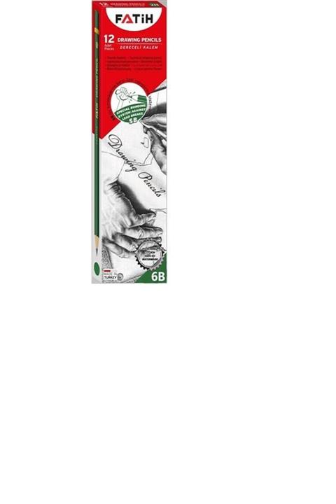 Fatih Dereceli Kurşun Kalem 12li 5b(DRAWİNG PENCİLS)