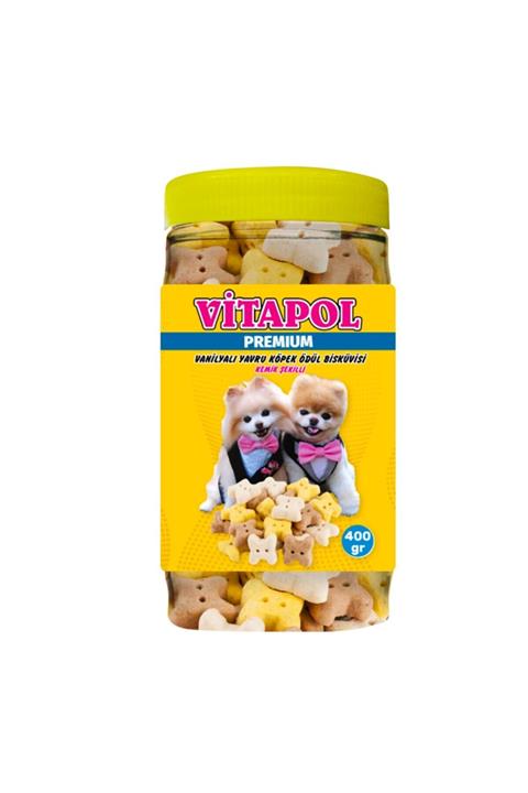 Vitapol Premıum Vanilyalı Yavru Köpek Ödül Bisküvisi 400 Gr
