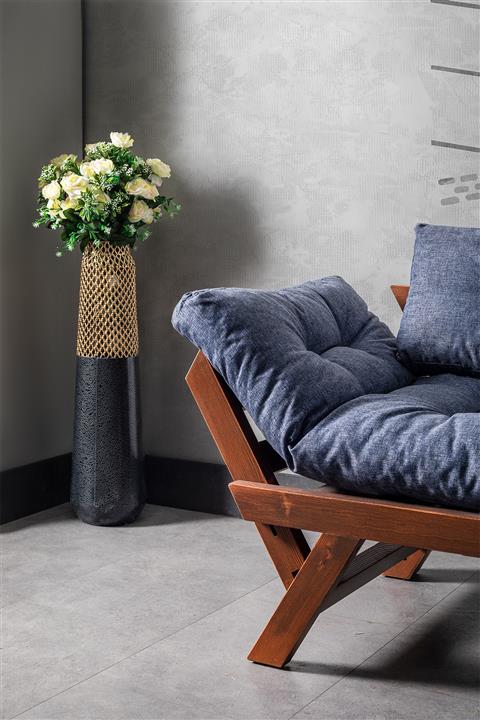 SAĞIROĞLU Ahşap Sedir Lüks Açılır Kapanır Minderli Ahşap Kanepe