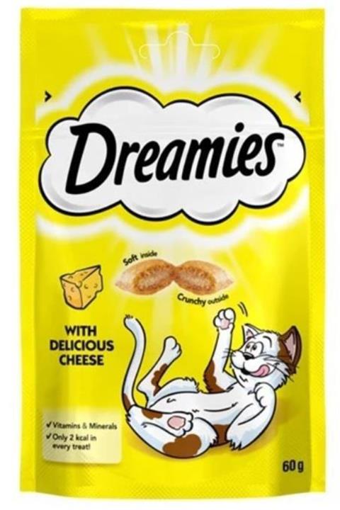 Dreamies Kedi Ödül Yaş Mama Peynirli 60 Gram