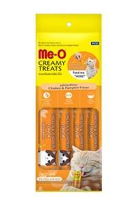 meo Creamy Treats Tavuk, Balkabaklı Kedi Ödül Maması 15 Gr X 4