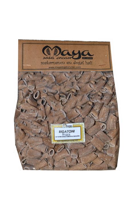 MAYA DOĞAL ÜRÜNLER Rıgattonı Siyez Kepekli Makarna 500gr