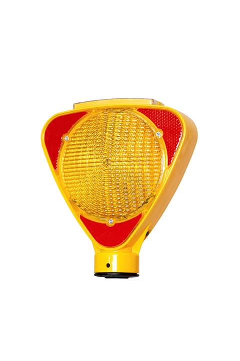 Evelux Solar Üçgen Flaşör sarı