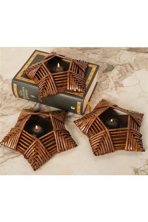 Hmydesign Eskitme Valeur Mumluk 3'lü