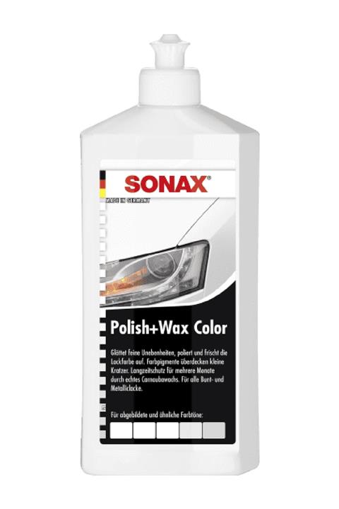 Sonax Renkli Nano Parlatıcı ve Koruyucu Cila - Beyaz 500ml