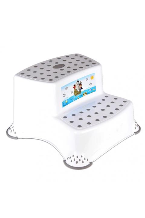 Miami Home Kaydırmaz Çocuk Taburesi Çift Basamaklı