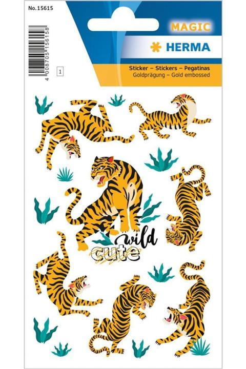 Herma Magıc Etiket, Vahşi Kaplanlar